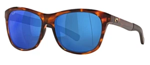 New Costa Del Mar VELA Polarized Sunglasses | Tortoise / 580P Blue Mirror Lens - Picture 1 of 7