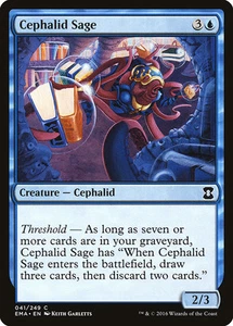 Cephalid Sage x2 2x (1x regular 1x lámina) Eternal Masters casi nuevo Magic The Gathering - Imagen 1 de 1