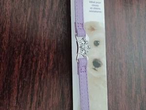 Li'l Pals Collar Collier Adjusts 8"-12" Purple Perfect for Puppies New - Picture 1 of 4