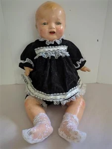 Vtg Effanbee Bubbles Walk Talk Sleep Doll 16" Compo Head Arms Legs Sleep Eyes - Picture 1 of 13