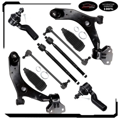 For Mazda 3 10Pcs Front Tie Rod End Sway Bar End Link Control Arm w Ball Joints - Image 1 of 4