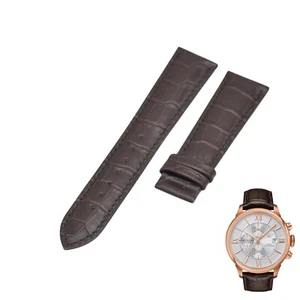 Correa de cuero marrón 21 mm para Tissot Chemin des Tourelles T0994273603800 - Imagen 1 de 7