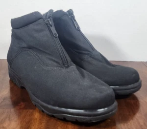 Toe Warmers Zip-Up Booties Made in Canada T00816 Women - Size 11M - Picture 1 of 10