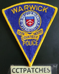 WARWICK, RHODE ISLAND POLICE SHOULDER PATCH RI - Bild 1 von 2