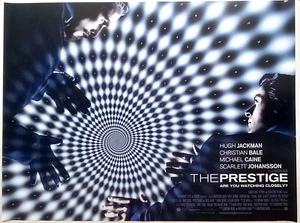 The Prestige (2006) Original D/S UK Cinema Quad Poster, Christopher Nolan - Picture 1 of 4