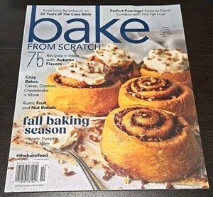 Bake From Scratch Magazine Sept Oct 2024 Fall Baking Season + 75 Recipes Ideas - Picture 1 of 1