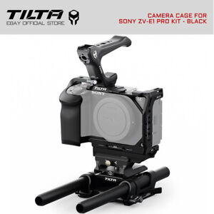 Tilta Camera Cage PRO Kit Para Sony ZV-E1+NATO Top Handle+Cámara Cooling System