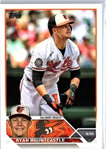 2023 Topps Ryan Mountcastle - Serie Uno Base #47 Orioles Baltimore Casi Nuevo/M - Imagen 1 de 2