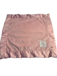 Carters Child of Mine Pink Security Blanket Little Blanket of Mine Satin Trim - Picture 1 of 5