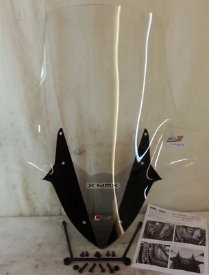 PARABREZZA YAMAHA X-MAX 125-300-400 ABS 2017-18-19 spessore 4 mm PARAVENTO 23461 - Immagine 1 di 4