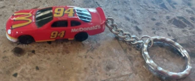 NASCAR  McDONALD'S RACING TEAM #94 CAR KEYCHAIN, BILL ELLIOTT - Image 1 of 3