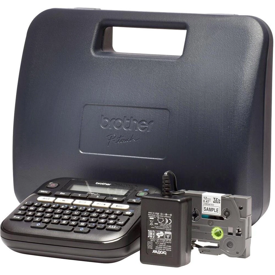 Brother P-Touch D210VP Beschriftungsgerät - Schwarz