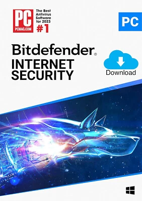 BITDEFENDER INTERNET SECURITY 2025 3 PC FOR 1 YEAR WITH 200MB VPN DOWNLOAD  - Image 1 of 4