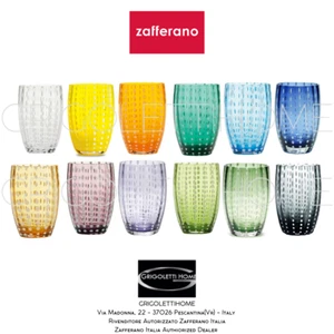 Zafferano - Perle - Set 12 Gläser - H CM 10,9 - 32 CL - Einzelhändler - Bild 1 von 2