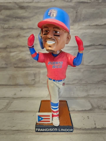 NY Mets Francisco Lindor 2023 WBC Puerto Rico Uniform Custom Painted Cover