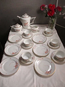 Rosenthal Selb "Tirana" Kaffeeservice 6 Pers. Art Deco Design Fleischmann - Bild 1 von 16