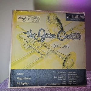 Various–Jazz Greats Dixieland Vol. 7:Giants of Jazz–1950s EmArcy Vinyl Record LP - Foto 1 di 4