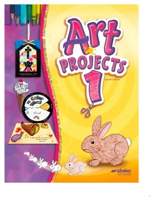 Abeka Art Projects 1. Blank Projects! First Grade Art Curriculum. Art Series. - Image 1 of 4