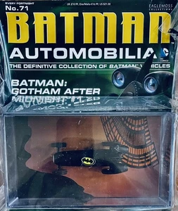 Eaglemoss Batman Automobilia Die-Cast 1:43, #71 Batman: Gotham After Midnight #1 - Picture 1 of 3