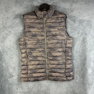 Joules Puffer Gilet Herren Large Camo Bodywarmer gesteppt wattiert Outdoor Freizeit - Bild 1 von 13