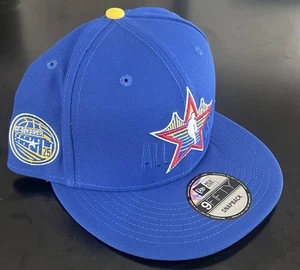 New Era 2025 NBA All-Star Golden State Warriors Bay Area Blue SnapBack Hat - Picture 1 of 5