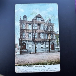  Executive Mansion Harrisburg PA 1908 post UND FABVINTY BARGAIN POSTCARD - Picture 1 of 3