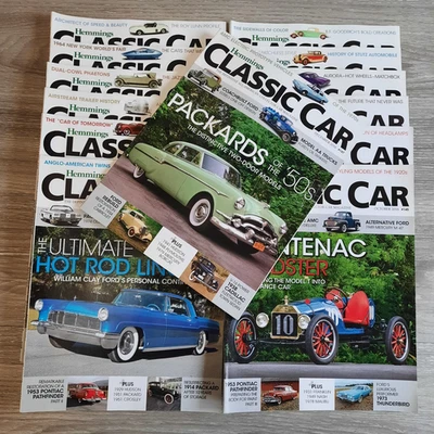 Hemmings Classic Car Magazine Lot of 13 2016–2017 Buick Wildcat, Plymouth Woody - Image 1 of 4