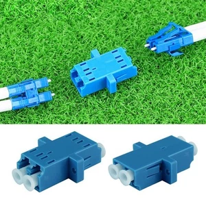 LWL-Kabeladapter Flanschkoppler LC-LC Duplex Singlemode X2 - Afbeelding 1 van 7