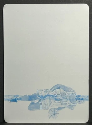 2018-19 Immaculate Collection Dennis Rodman Cyan Printing Plate 1/1 #ST-DRM  - Image 1 of 2