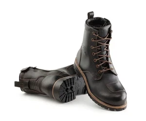 Forma Legacy Dry Moto Motorcycle Motorbike Short Boots Brown - Picture 1 of 3