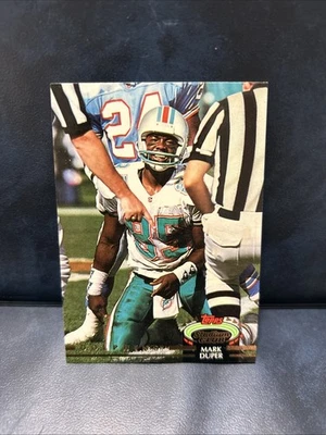 Mark Duper, 1992 Stadium Club, #97, Miami Dolphins, - Image 1 of 2
