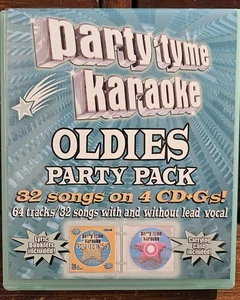 Party Tyme Karaoke - OLDIES Party Pack 32 songs 4 CD+G's - Picture 1 of 2