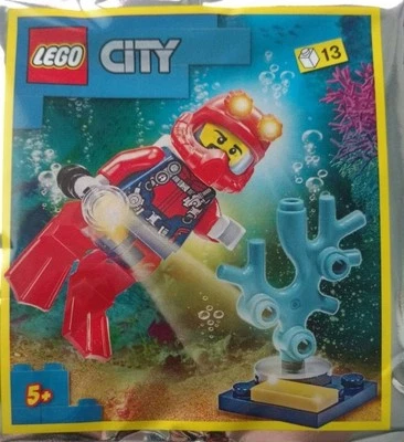 Lego City Diver 952012 Foil pack BNIP - Image 1 of 4