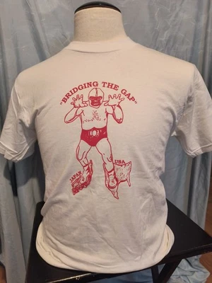 Camiseta Destructor Años 90 Firmada De Colección M Lucha AJPW NJPW Puroresu Foto 1 de 4