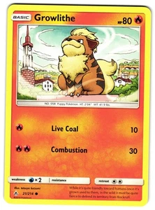 GROWLITHE 21/214 - NM - UNBROKEN BONDS 2019 ENGLISH POKEMON CARD - Picture 1 of 5