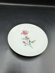 Grantcrest Japan Child’s Tea Set Rose Pattern Plate Saucer  1960s Crane 5.25 in - Picture 1 of 4