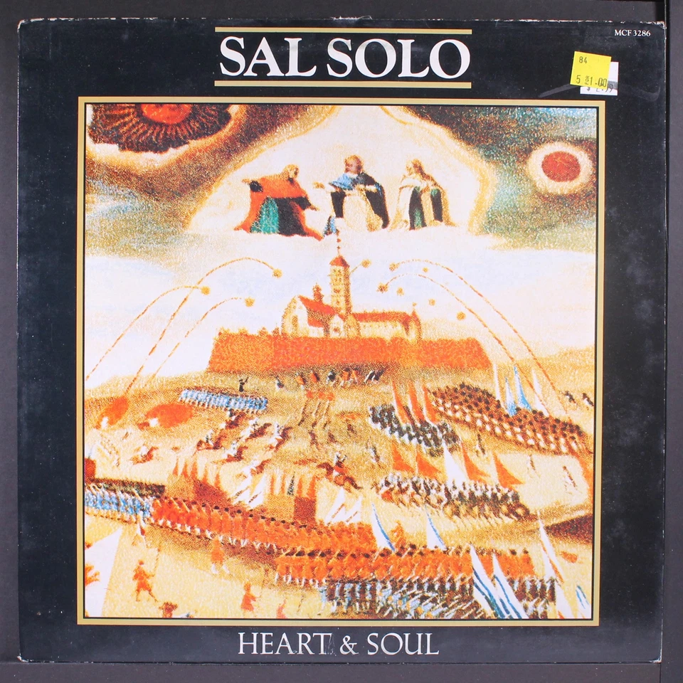 SAL SOLO: heart and soul MCA 12" LP 33 RPM UK - Image 1 of 2