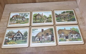 Pimpernel Vintage English Cottages Place Mats Set Of 6 - Picture 1 of 8