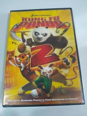 Kung Fu Panda DreamWorks - DVD + Extras Region 2 New - Image 1 of 4