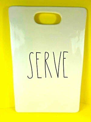 Rae Dunn Artisan Collection by Magenta Serve Platter 12 1/2" Tall x 8" Wide - Image 1 of 4