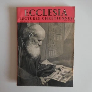 Ecclesia Lectures Christliche Zeitschrift Nr. 34 Januar 1952 Paris France N4827 - Bild 1 von 12