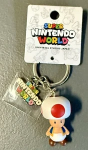 Super Nintendo World—Kinopio (Toad)—Schlüsselanhänger Universal Studios Japan-Neu-Selten!!! - Bild 1 von 3