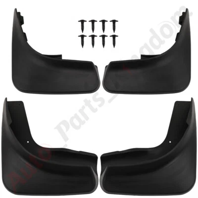 Splash Guard Mud Flaps For 2010-2014 Volkswagen Golf GTI 2.0L 2.5L 4PCS F+R - Image 1 of 4
