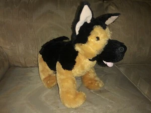 Build A Bear Workshop German Shepherd Dog Plush 19" Realistic Black Beige... - Picture 1 of 7