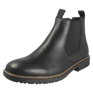 Mens Rieker Smart Zip Up Chelsea Boots 33180 - Picture 1 of 10