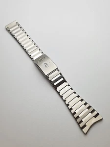Enicar Bracelet - 16,5mm / 23,3mm - Stainless Steel - Parts - Picture 1 of 7
