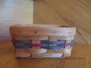 Longaberger Business Card Basket Set Father's Day host only *shipping included!* - Picture 1 of 8
