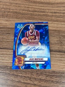 2024-25 Bowman Chrome University Sapphire JuJu Watkins Auto #37 USC - Bild 1 von 2