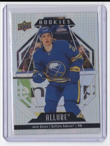 2022-23 Upper Deck Allure Rookies - Jack Quinn Rookie Buffalo Sabres #124