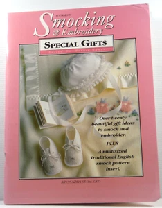Australian Smocking & Embroidery Special Gifts by Margie Bauer 1992 magazine PB - Picture 1 of 9